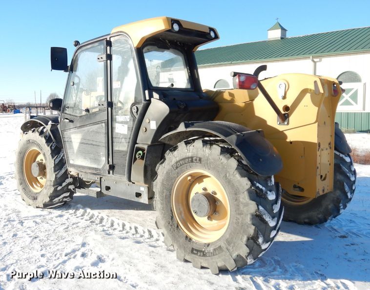 image for item DH8791 2014 Caterpillar TH407C  telehandler