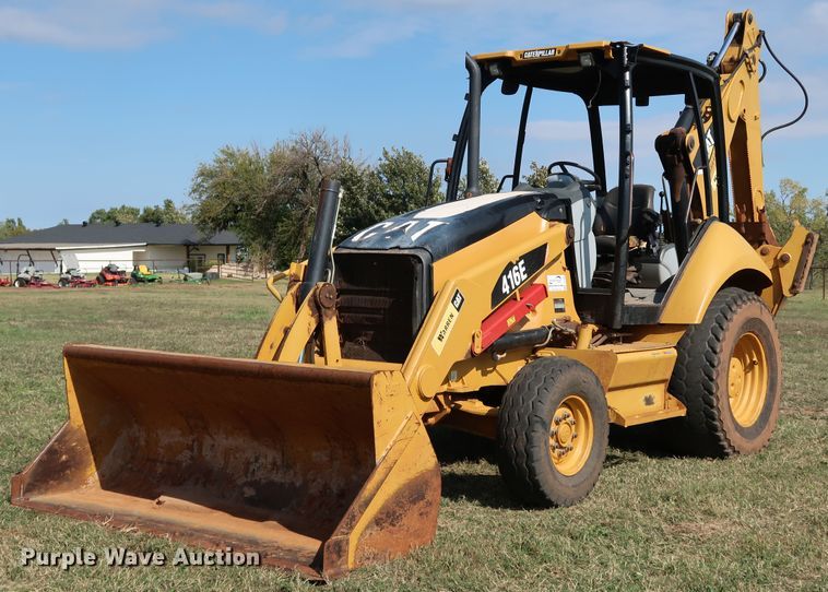 image for item DJ1989 2008 Caterpillar 416E  backhoe