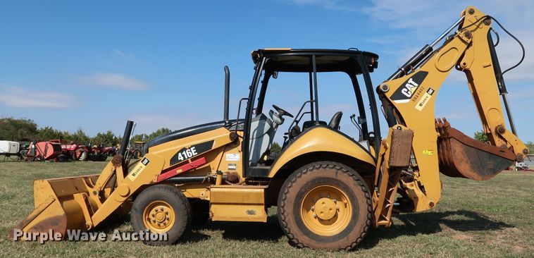 image for item DJ1989 2008 Caterpillar 416E  backhoe