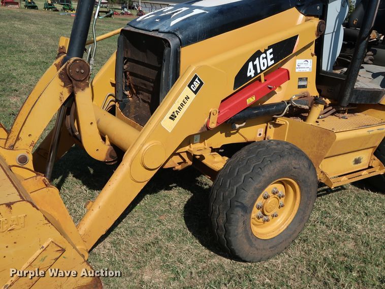 image for item DJ1989 2008 Caterpillar 416E  backhoe