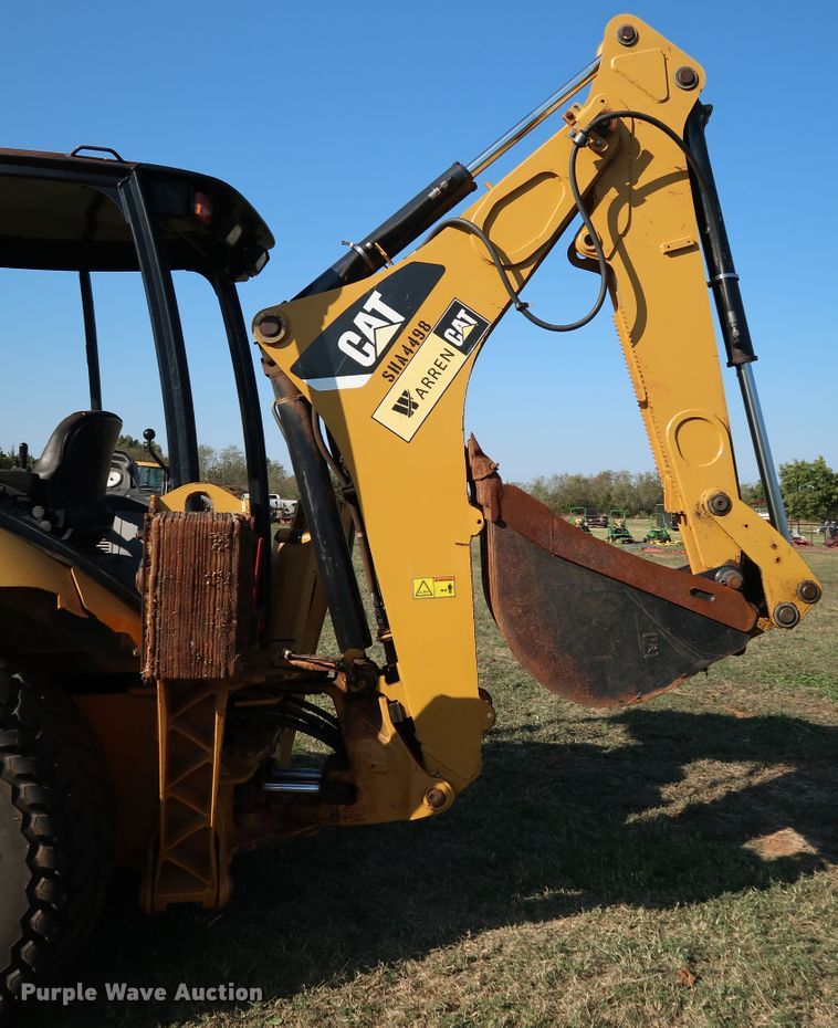 image for item DJ1991 2008 Caterpillar 416E  backhoe