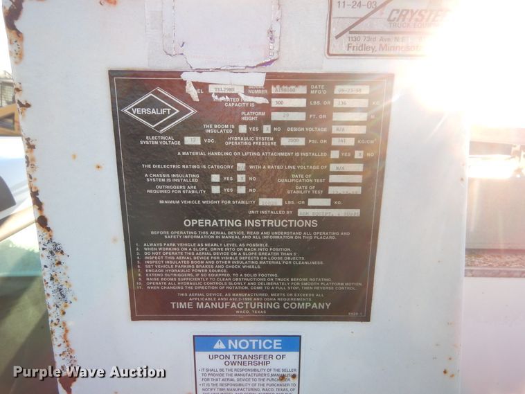 image for item DK3440 1999 Ford F450 Super Duty  bucket truck