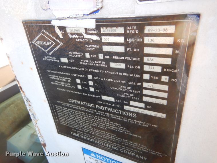 image for item DK3440 1999 Ford F450 Super Duty  bucket truck