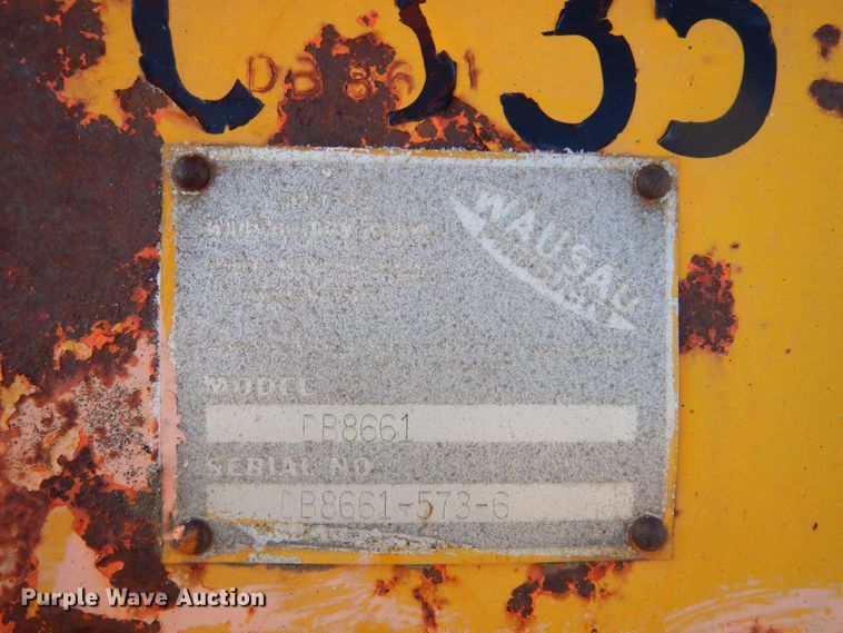 image for item DK3441 Wausau DB8661  snow plow