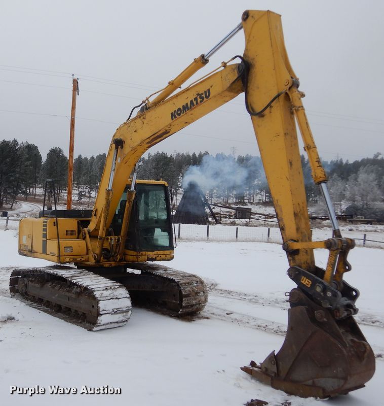 image for item DK3452 2002 Komatsu PC150LC-6K  excavator