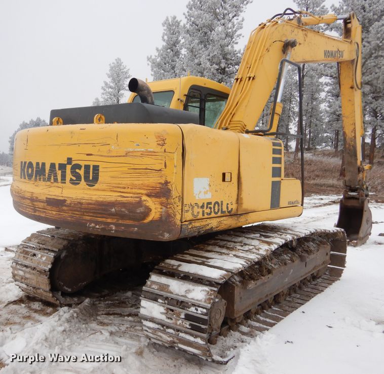 image for item DK3452 2002 Komatsu PC150LC-6K  excavator