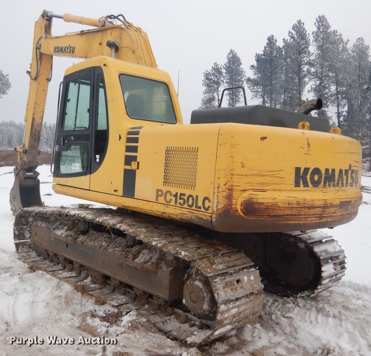 image for item DK3452 2002 Komatsu PC150LC-6K  excavator