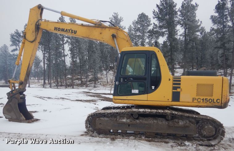 image for item DK3452 2002 Komatsu PC150LC-6K  excavator