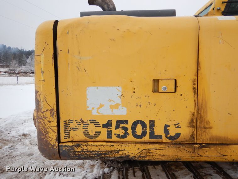 image for item DK3452 2002 Komatsu PC150LC-6K  excavator