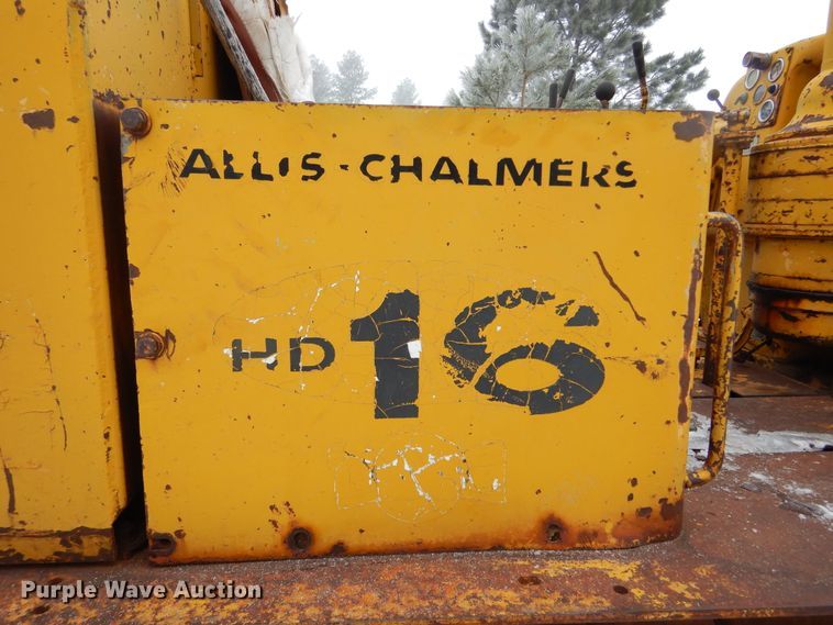 image for item DK3457 1960 Allis Chalmers HD-16  dozer