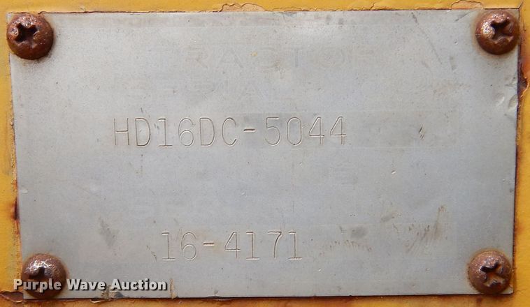 image for item DK3457 1960 Allis Chalmers HD-16  dozer