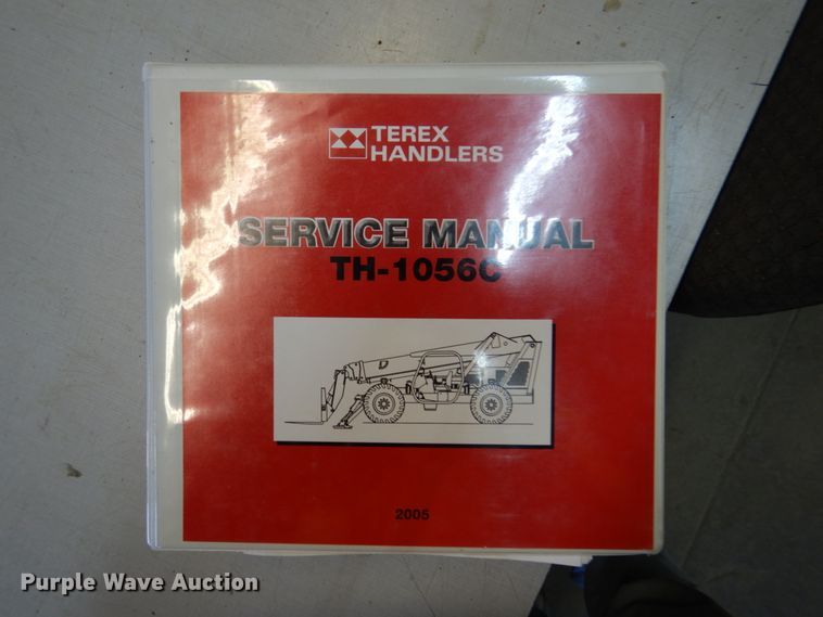image for item DK8709 2005 Terex TH1056C  telehandler