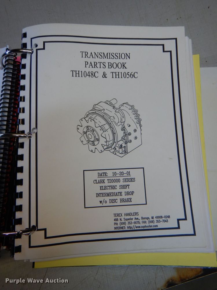 image for item DK8709 2005 Terex TH1056C  telehandler