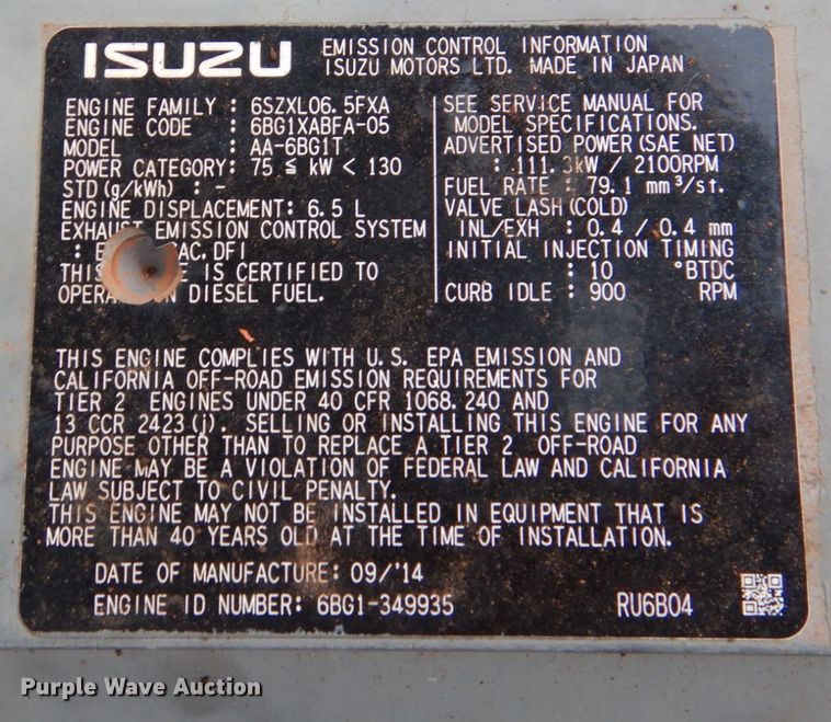 image for item DL0694 2005 Hitachi ZX200LC  excavator