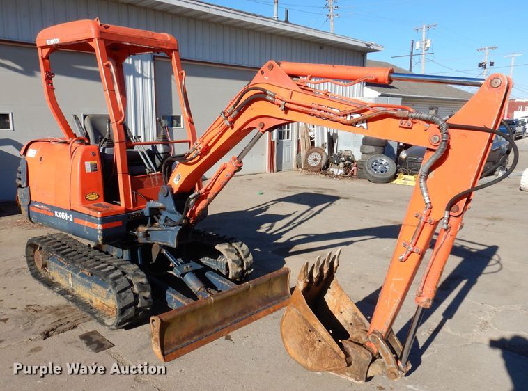image for item DL5898 1998 Kubota KX61-2  mini excavator