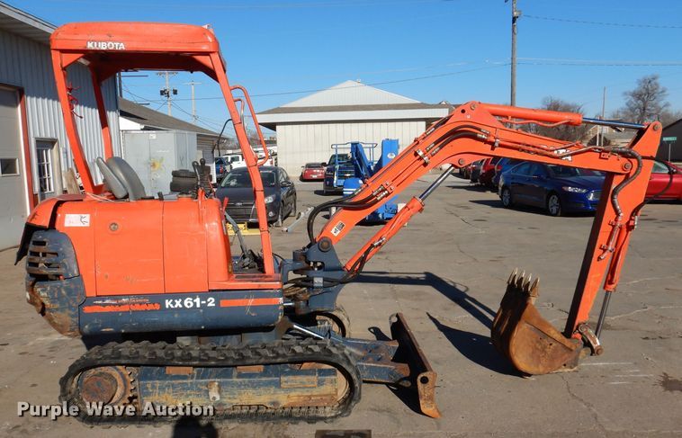 image for item DL5898 1998 Kubota KX61-2  mini excavator