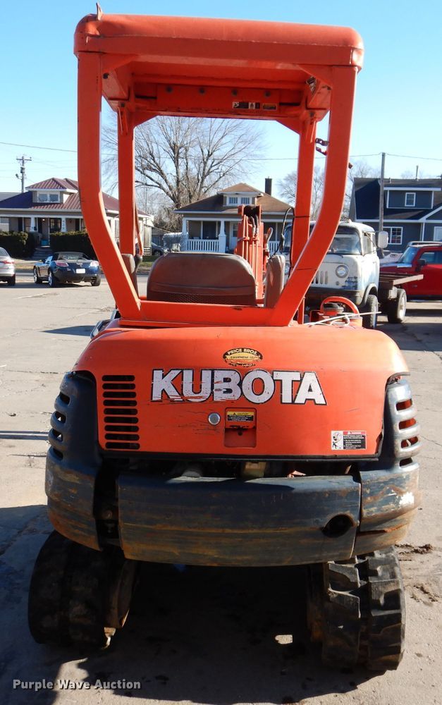 image for item DL5898 1998 Kubota KX61-2  mini excavator
