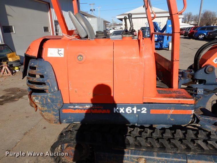 image for item DL5898 1998 Kubota KX61-2  mini excavator