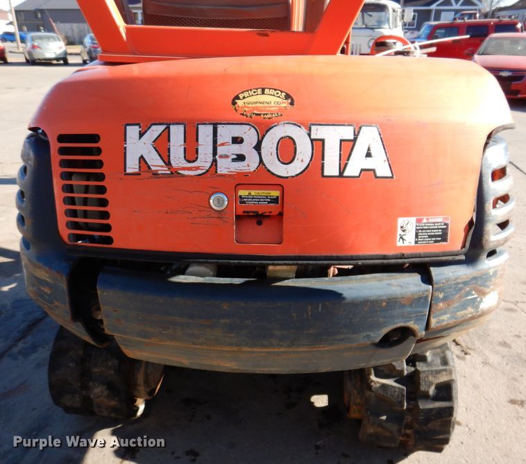 image for item DL5898 1998 Kubota KX61-2  mini excavator