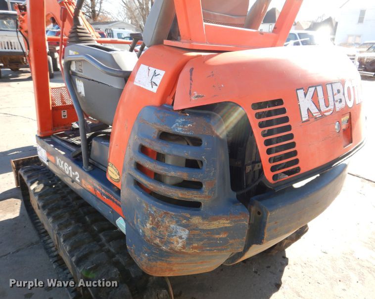 image for item DL5898 1998 Kubota KX61-2  mini excavator