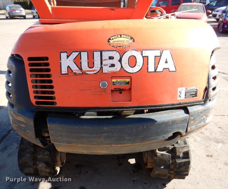 image for item DL5898 1998 Kubota KX61-2  mini excavator