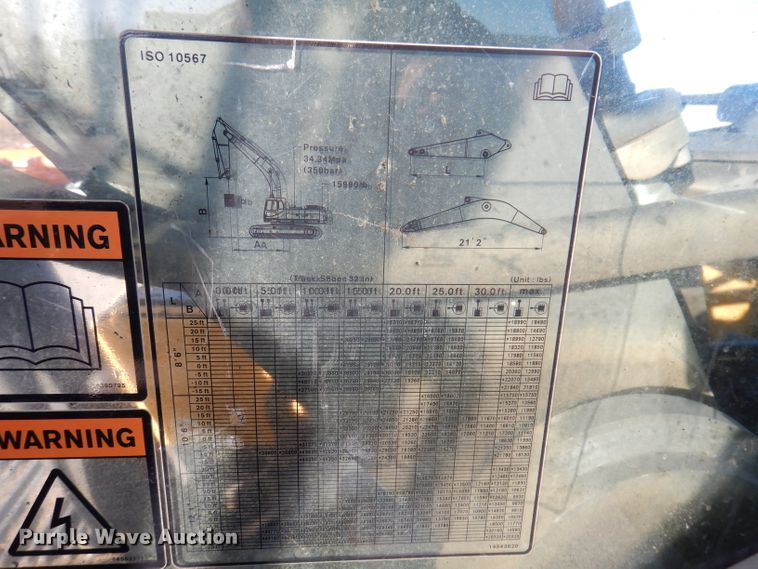 image for item DL5901 2008 Volvo EC330CL  excavator