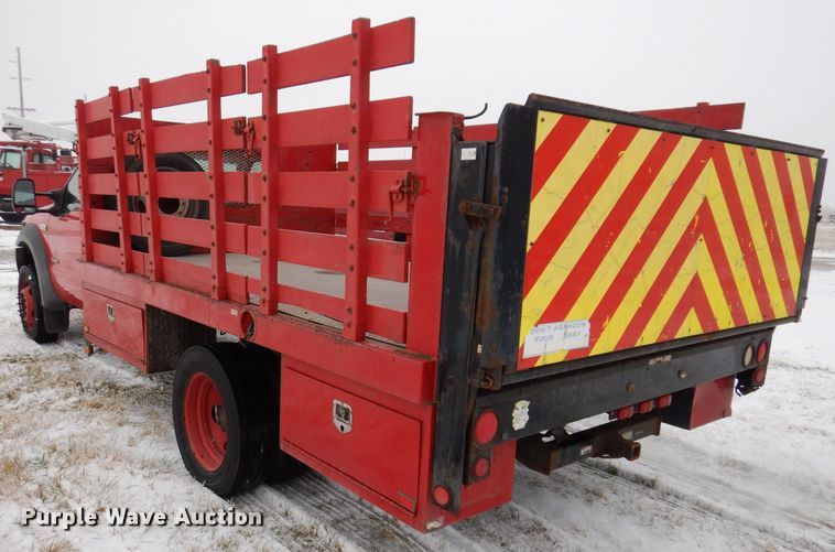 image for item DL5902 2005 Ford F450 Super Duty XL  flatbed truck