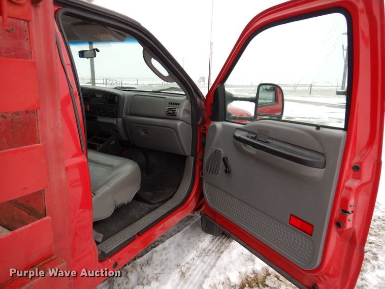 image for item DL5902 2005 Ford F450 Super Duty XL  flatbed truck