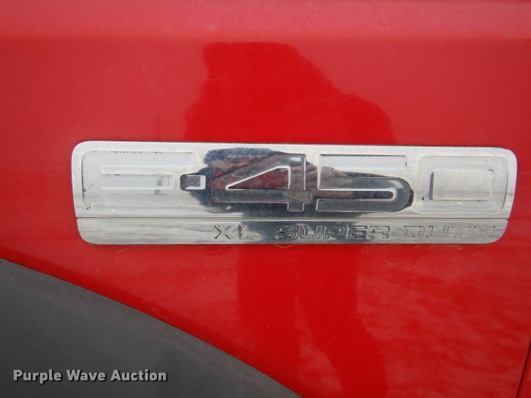 image for item DL5902 2005 Ford F450 Super Duty XL  flatbed truck