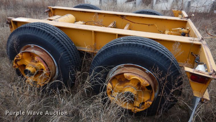 image for item DL5905 1982 Transport CTTA-22-20MC  stinger axle