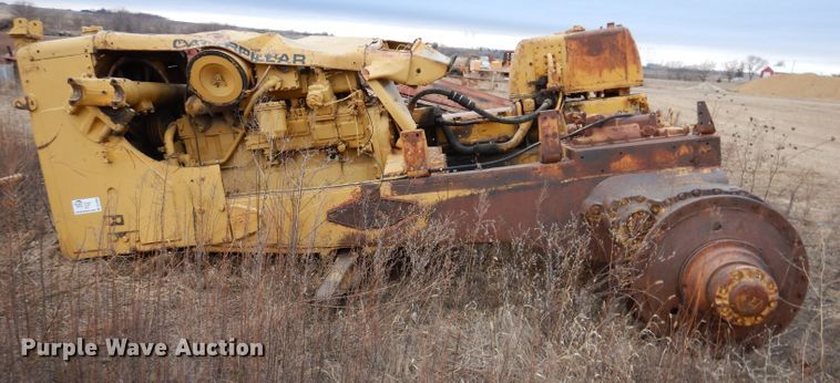 image for item DL5906 1966 Caterpillar D9G  dozer frame
