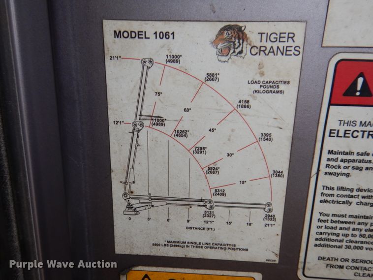 image for item DL5907 2003 Peterbilt 330  utility / service truck