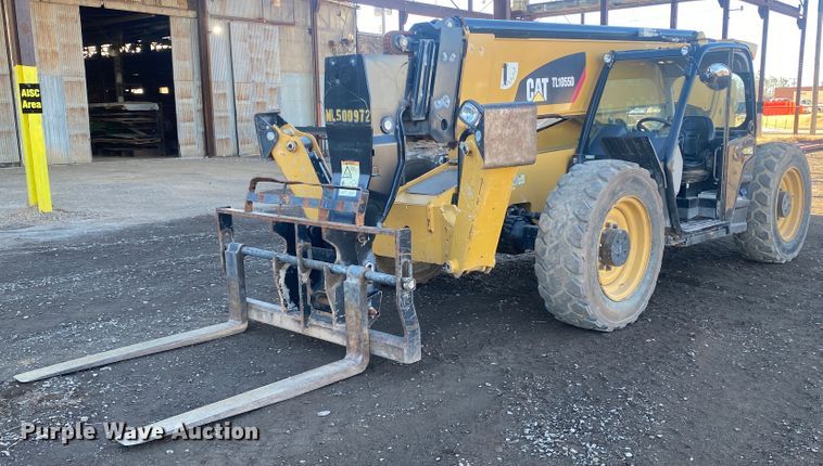 image for item DL6232 2017 Caterpillar TL1055D  telehandler