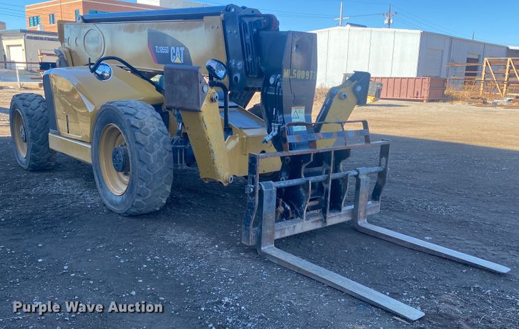 image for item DL6232 2017 Caterpillar TL1055D  telehandler
