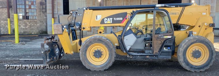 image for item DL6232 2017 Caterpillar TL1055D  telehandler