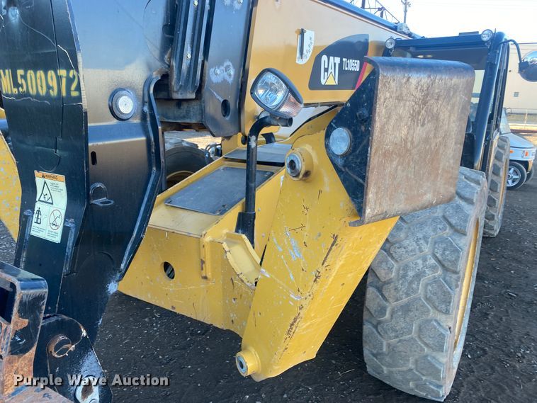 image for item DL6232 2017 Caterpillar TL1055D  telehandler