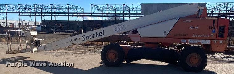 image for item DL6233 Snorkel TB-60DZ  boom lift