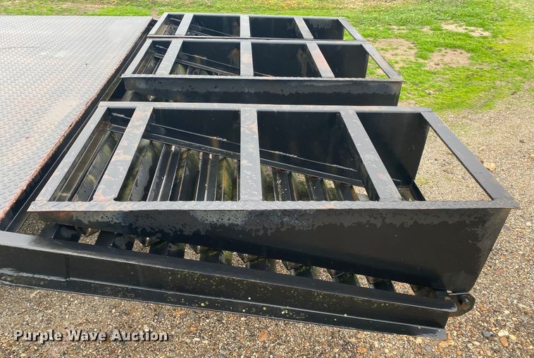 image for item DL6825 Shop built  equipment trailer