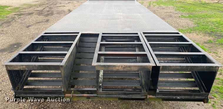 image for item DL6825 Shop built  equipment trailer