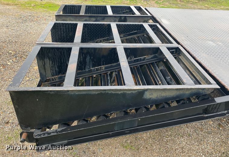 image for item DL6825 Shop built  equipment trailer