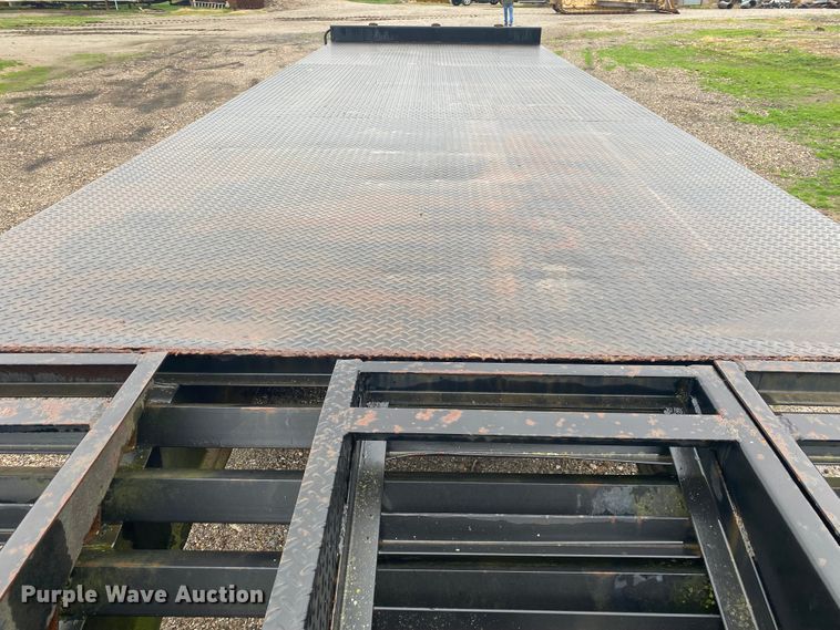 image for item DL6825 Shop built  equipment trailer