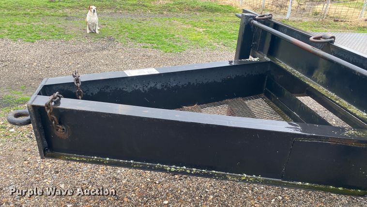 image for item DL6825 Shop built  equipment trailer