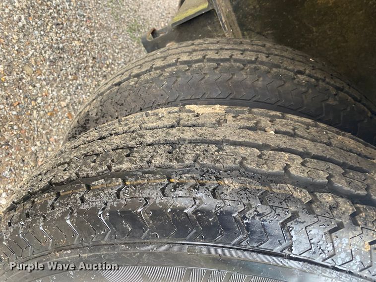 image for item DL6825 Shop built  equipment trailer