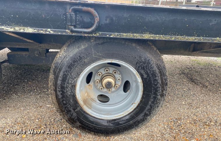 image for item DL6825 Shop built  equipment trailer