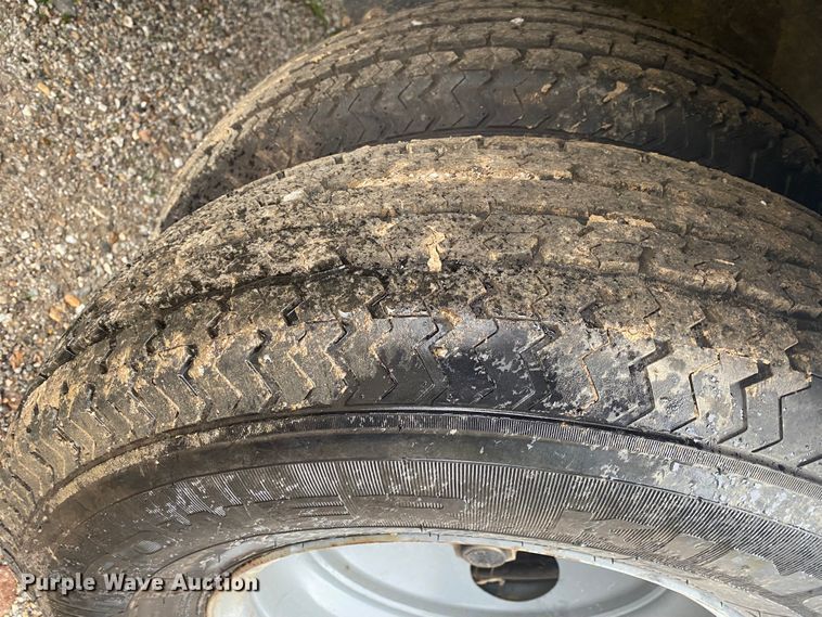 image for item DL6825 Shop built  equipment trailer