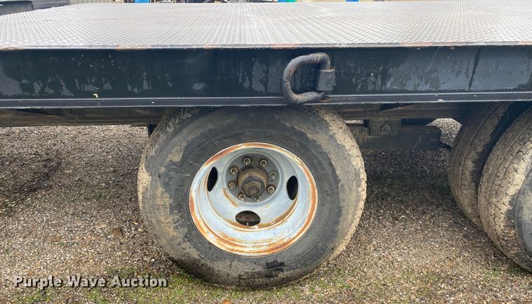 image for item DL6825 Shop built  equipment trailer