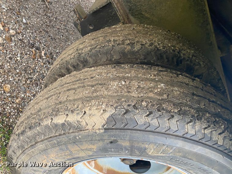 image for item DL6825 Shop built  equipment trailer