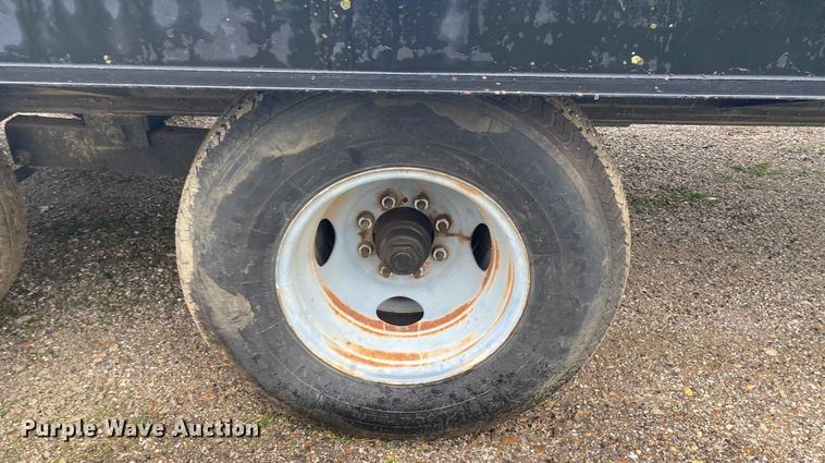 image for item DL6825 Shop built  equipment trailer