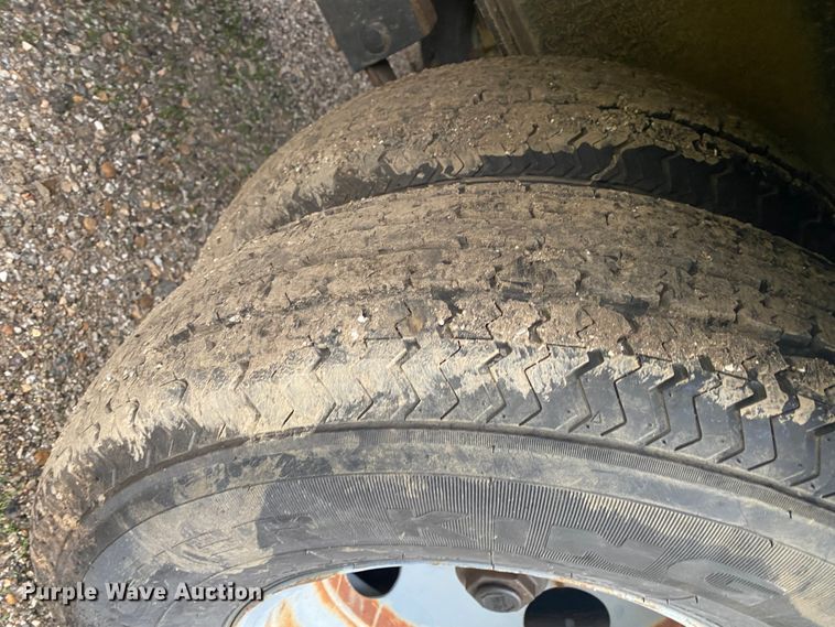 image for item DL6825 Shop built  equipment trailer