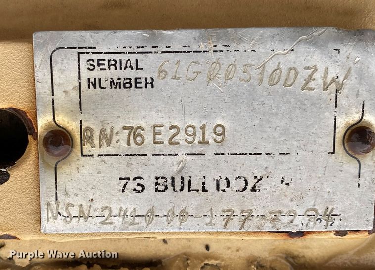 image for item DL6826 Caterpillar D7F  dozer